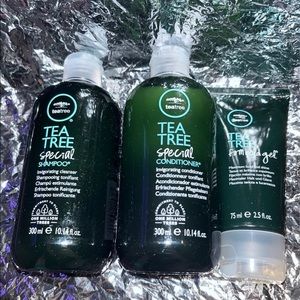 Paul Mitchell Tea Tree Special Shampoo, Conditioner & Styling Gel